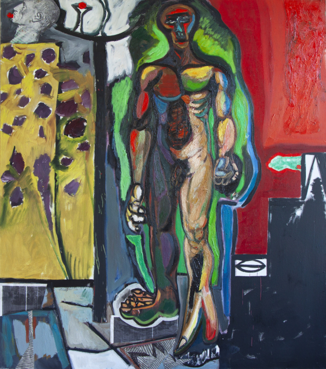 Pasterz / olej na płótnie / 160 × 140 cm / 2022